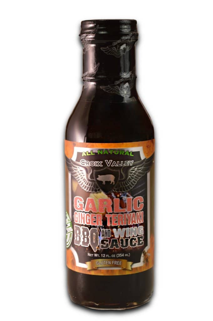 Croix Valley Garlic Ginger Teriyaki BBQ & Wing Sauce